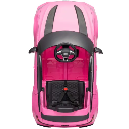 Auto Elettrica Bambini Audi RS6 GT Rosa 12V con LED Radiocomando