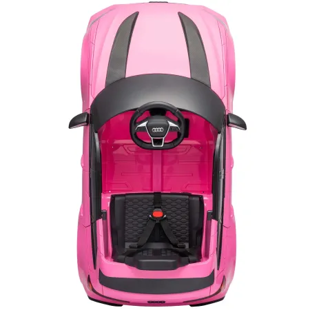 Auto Elettrica Bambini Audi RS6 GT Rosa 12V con LED Radiocomando