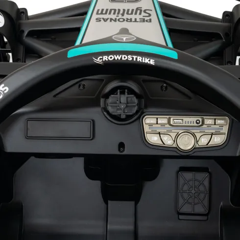 Macchina Elettrica per Bambini Mercedes Formula 1 12V Nero Ruote EVA