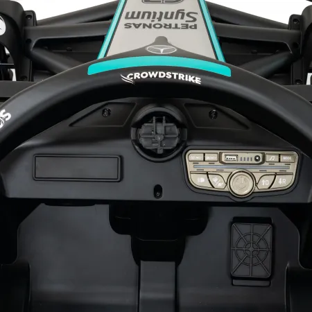 Macchina Elettrica per Bambini Mercedes Formula 1 12V Nero Ruote EVA