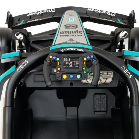 Macchina Elettrica per Bambini Mercedes Formula 1 12V Nero Ruote EVA