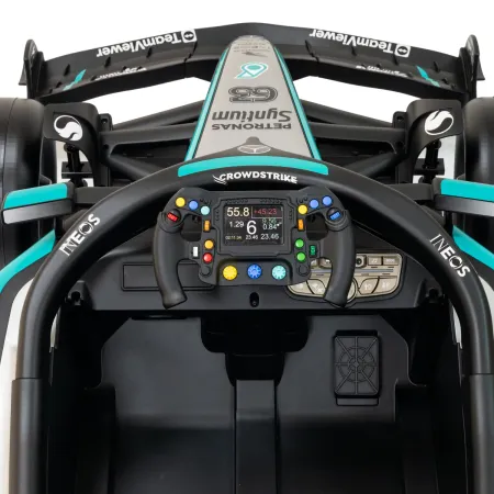 Macchina Elettrica per Bambini Mercedes Formula 1 12V Nero Ruote EVA