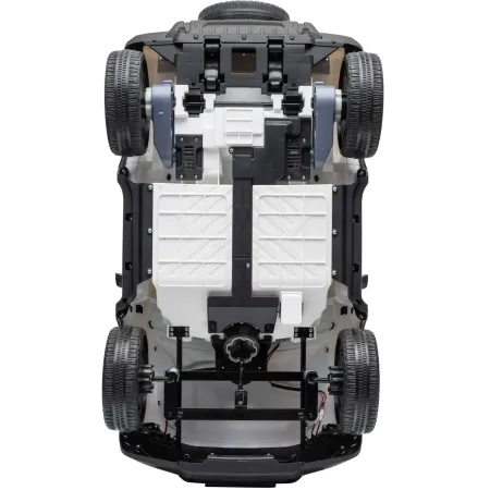 Defender Small Macchina Elettrica per Bambini 12V Bianco MP3 Luci LED