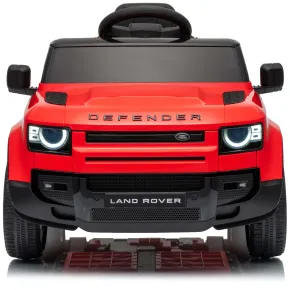 Defender Small Macchina Elettrica per Bambini 12V Rosso MP3 Luci LED 2