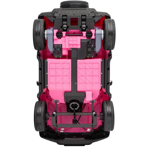Defender Small Macchina Elettrica per Bambini 12V Rosa MP3 Luci LED