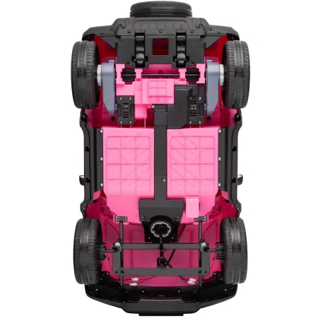 Defender Small Macchina Elettrica per Bambini 12V Rosa MP3 Luci LED