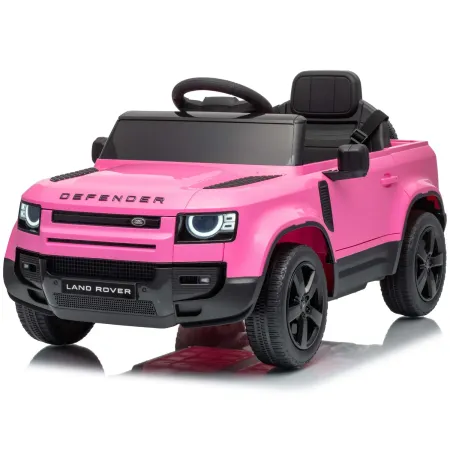 Defender Small Macchina Elettrica per Bambini 12V Rosa MP3 Luci LED