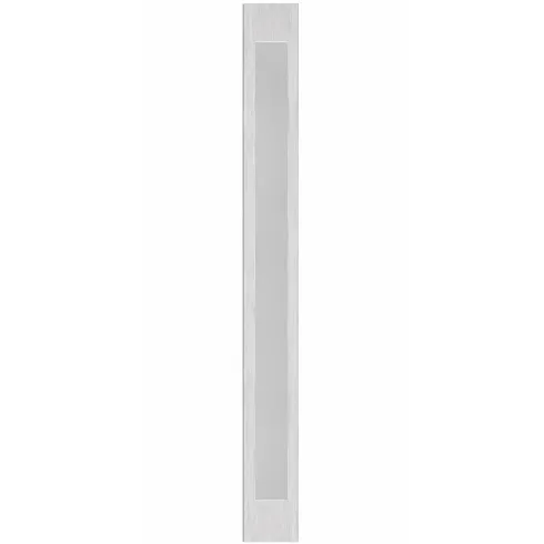 Pannello Porta a Soffietto Inserti Plastica Trasparente Bianco Venato
