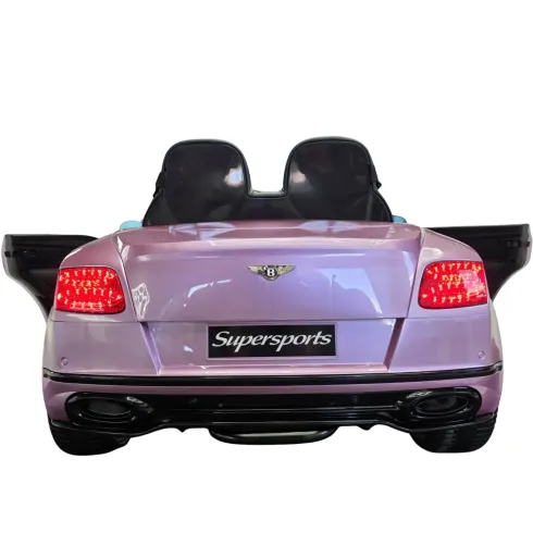 Macchina Rosa Bentley Continental Auto per Bambini con Telecomando