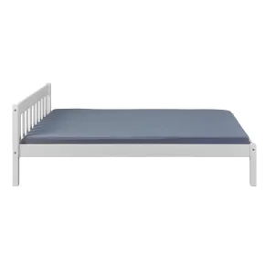 Struttura Letto alla Francese 140x200 Bianco una Piazza e Mezza Cameretta Bimbi | BricoShop24 2