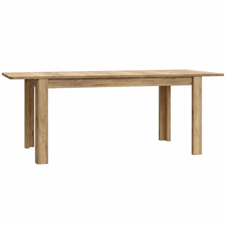 Tavolo da Pranzo Allungabile 160-207 cm Rettangolare Rovere 8 Posti