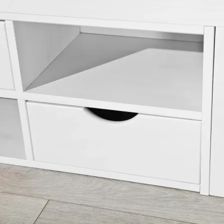 Letto Singolo Bianco a Doghe 90x200 Legno con Comodino | BricoShop24