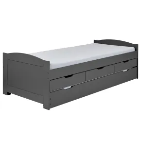 Divano Letto 2 Letti Singoli a Doghe 90x200 con Cassetti Contenitore Estraibile | BricoShop24