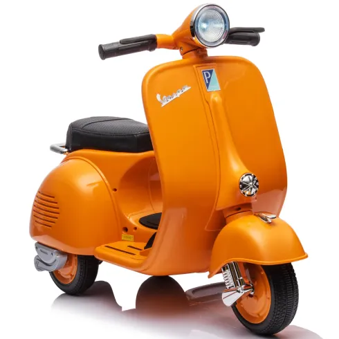 Vespa Sidecar Small Special 6V Scooter Arancione Sidecar Separabile