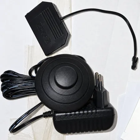 Set 2 Luci LED per Ripiano Vetro 12V 0,3W 4000K Bianco Trasformatore