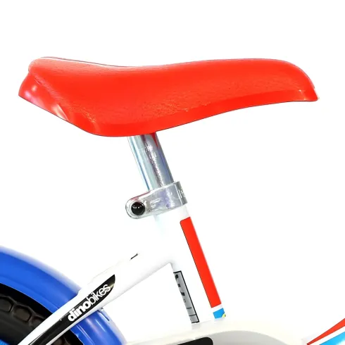 Bicicletta per Bambino 10 Pollici con Rotelle 2 3 4 anni Bici Bimbo Dino Bikes
