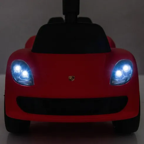 Macchina Cavalcabile per Bambini Porsche Carrera GT Rosso con Luci LED