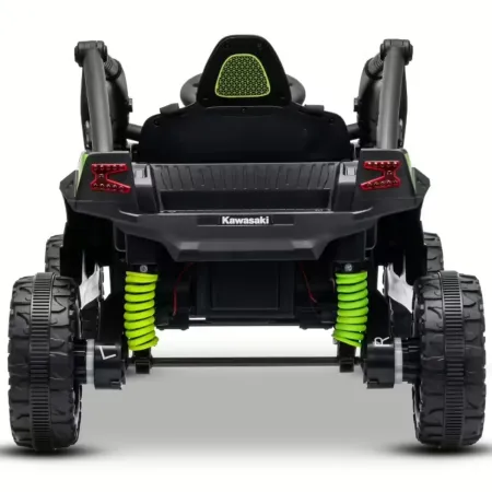 Auto Elettrica per Bambini Kawasaki Buggy 12V Nero con Radiocomando