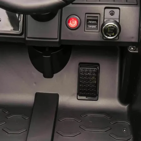 Auto Elettrica per Bambini Kawasaki Buggy 12V Nero con Radiocomando