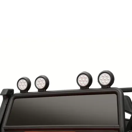 Macchina Elettrica Bambini Land Rover Defender 10,8V Fuoristrada Rosso