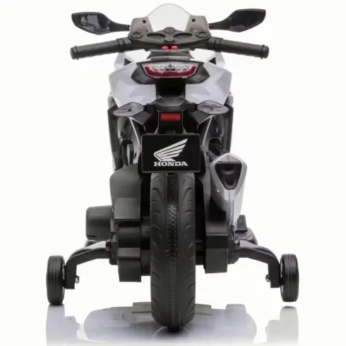 Moto Elettrica per Bambini Honda CBR1000RR 10,2V Bianco con LED