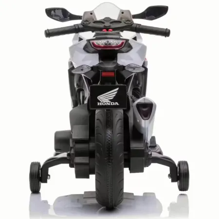 Moto Elettrica per Bambini Honda CBR1000RR 10,2V Bianco con LED