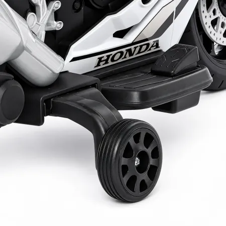 Moto Elettrica per Bambini Honda CBR1000RR 10,2V Bianco con LED