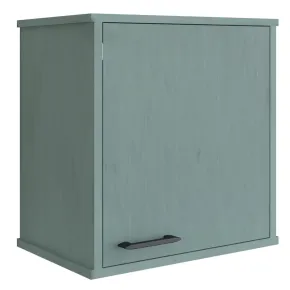 Pensile Lavanderia 46,5x34x52,5 cm in PVC Verde con Ripiano Interno