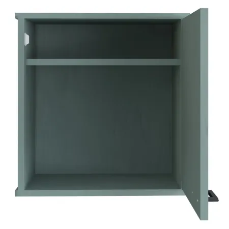 Pensile Lavanderia 46,5x34x52,5 cm in PVC Verde con Ripiano Interno