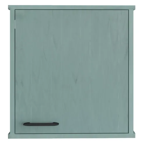 Pensile Lavanderia 46,5x34x52,5 cm in PVC Verde con Ripiano Interno