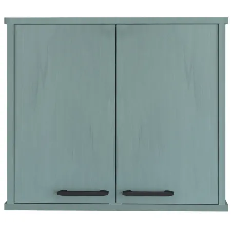 Pensile Lavanderia 60x34x52,5 cm in PVC Verde Ripiano Doppia Anta