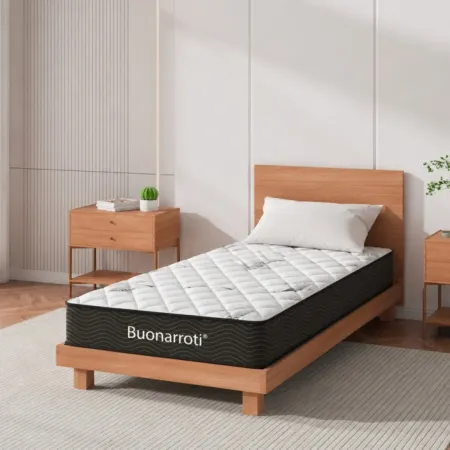 Materasso Singolo Memory Foam 90x190x22,3 cm 420 Molle Insacchettate