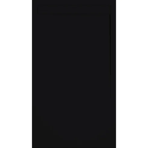 Piatto Doccia Slim Nero Marmoresina a Pavimento Piletta | BricoShop24