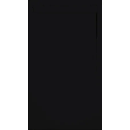 Piatto Doccia Slim Nero Marmoresina a Pavimento Piletta | BricoShop24