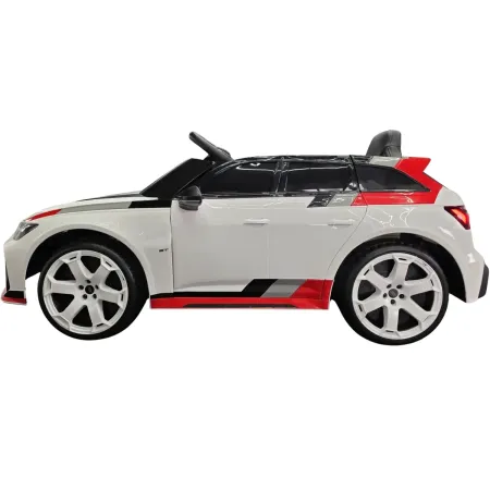 Macchina Elettrica Bambini Audi RS6 Avant GT 12V Bianco Telecomando