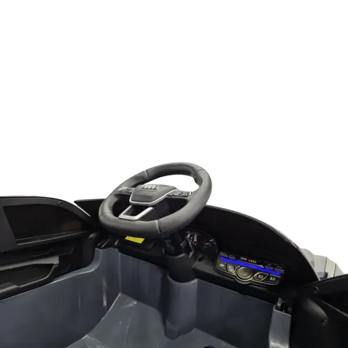 Macchina Elettrica Bambini Audi RS6 Avant GT 12V Grigio Telecomando