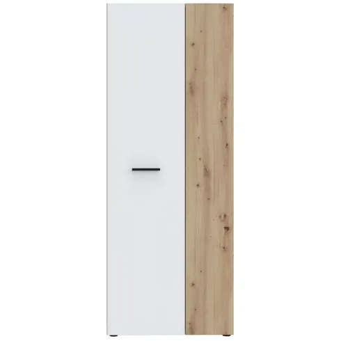 Armadio Scarpiera Multiuso 2 Ante Ripiani Rovere Bianco Camera Ingresso