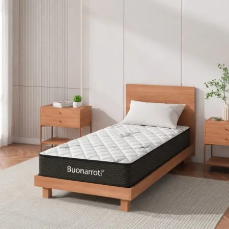 Materasso Singolo 80x190 cm Memory Foam con 360 Molle Insacchettate