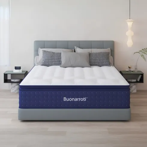 Materasso Matrimoniale 160x190 Gel Memory Foam 594 Molle Insacchettate