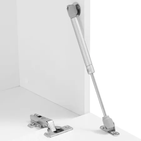 Parete Attrezzata Soggiorno 340 cm Vetrine Porta TV Bianco Lucido