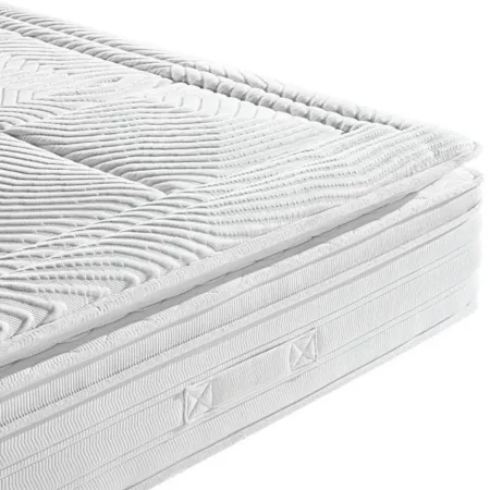 Materasso Matrimoniale 160x190x30 cm Memory Foam Molle Doppio Strato