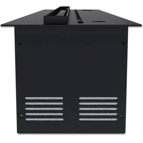 Camino Elettrico a Vapore Acqueo 3D da Incasso 120 cm 7 Colori 110W