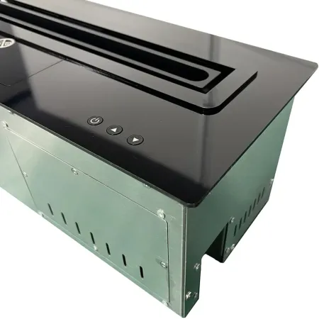 Bruciatore a Bioetanolo da Incasso Smart con App 6 kW Acciaio Inox
