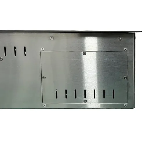 Bruciatore a Bioetanolo da Incasso Smart con App 6 kW Acciaio Inox