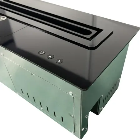 Bruciatore a Bioetanolo 8 kW da Incasso Smart con App Acciaio Inox
