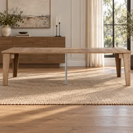 Tavolo Allungabile Consolle Rovere 90-304 cm 8 Posti da Soggiorno