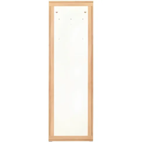 Pannello Appendiabiti da Ingresso Rovere Bianco 60x35x190 cm