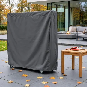 Telo Copertura Tavolo Ping Pong in Poliestere Antracite 190x75x175 cm 2