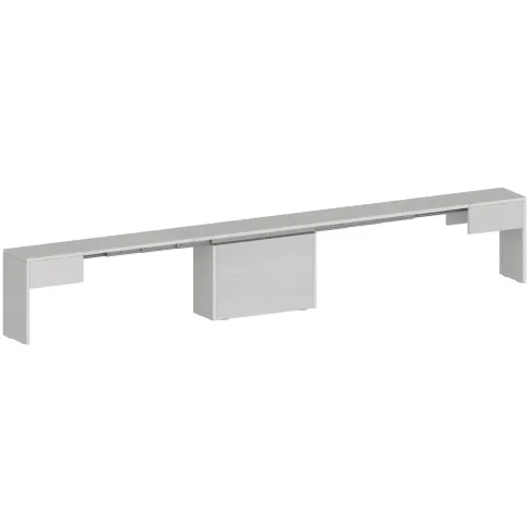 Panca Allungabile da Cucina Soggiorno Bianco Larice 290 cm Moderna