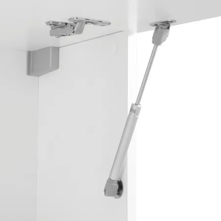 Mobile Sospeso TV Pensile Soggiorno Camera Studio Bianco Anta Vasistas